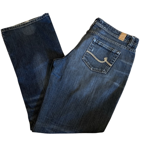 Maurices Dark Blue Taylor Boot Cut Jean size 9/10 - Picture 2 of 5